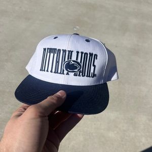 Vintage 90s Penn State Logo Snap Back Hat